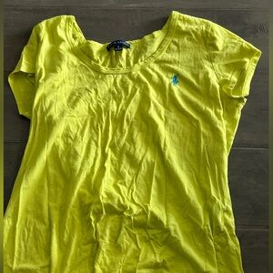 Vintage Yellow Ralph Lauren shirt